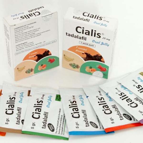 Cialis Oral Jelly 20mg (Орален Гел)